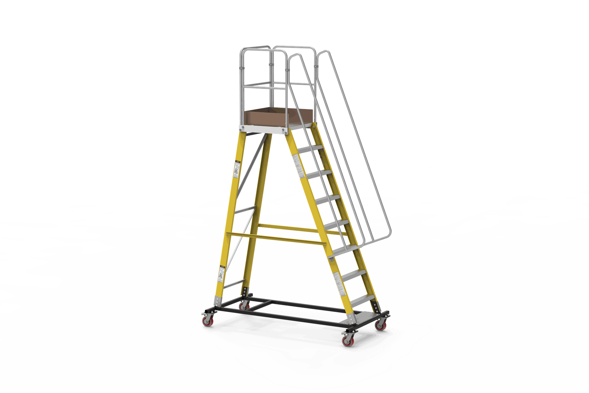 Youngman warehouse ladder for maintenance and other operational purpose 
